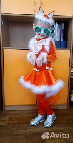 Авторский карнавальный костюм лисичка