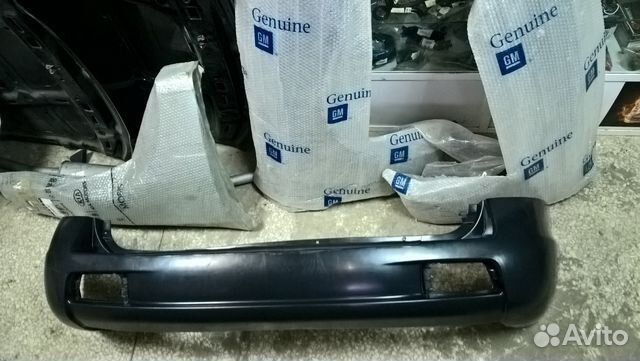 Бампер задний Hyundai Santa Fe Санта Фе классик