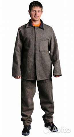 Рабочий новый костюм