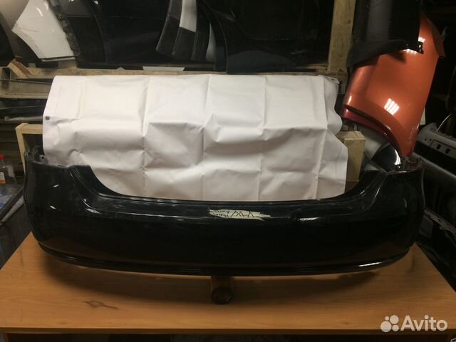 Бампер задний VW Polo седан Бампер задний VW Polo седан