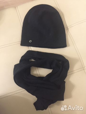 Шапка+ шарф новые