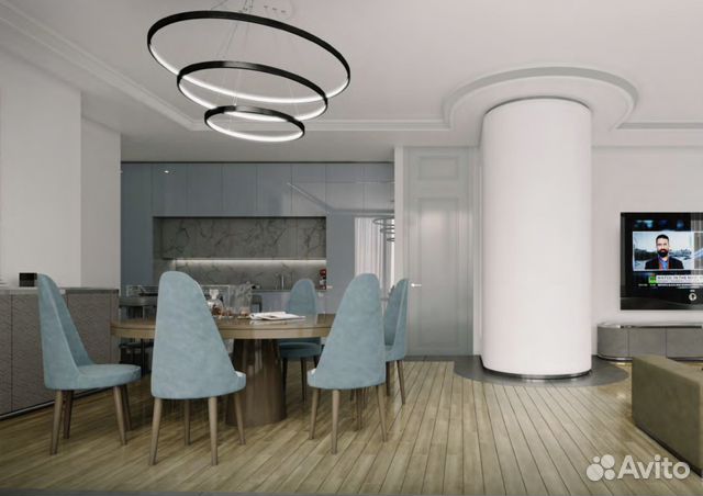 3-к квартира, 76 м², 77/94 эт.