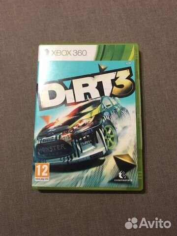 Игра на xbox360 dirt 3