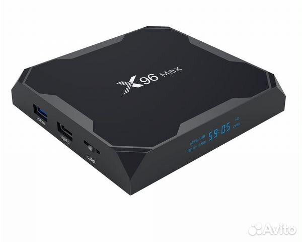 TV Box X96 Max: Amlogic S905X2, 2/16