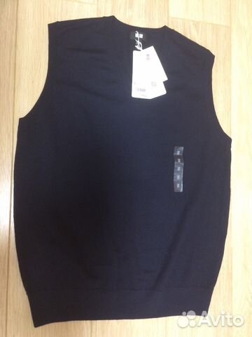 Новая жилетка S из шерсти меринос uniqlo Новая жилетка S из шерсти меринос uniqlo