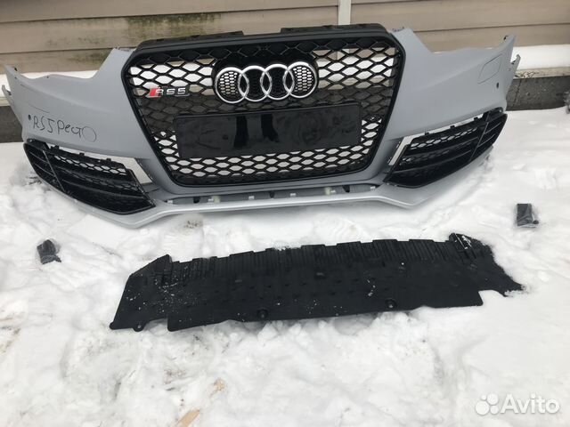 Audi A5 rs5 передний бампер рестайлинг в сборе ф.4