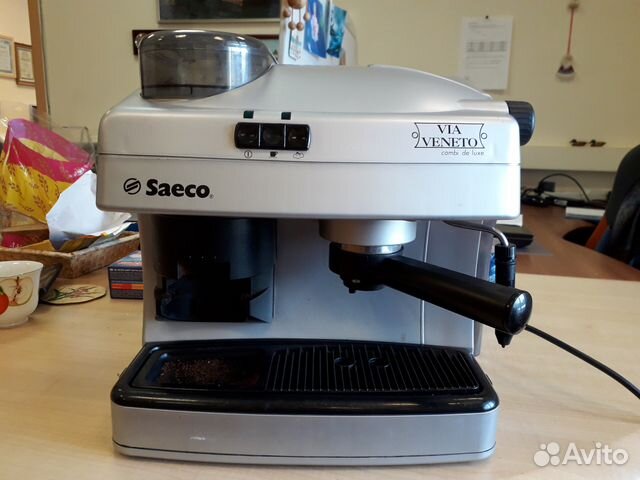 Saeco via veneto de luxe. Кофеварка рожковая Saeco via Veneto de Luxe. Saeco via Veneto Espresso Duplo.