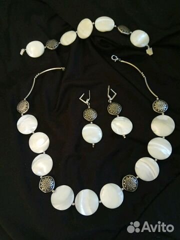 Комплект из перламутра