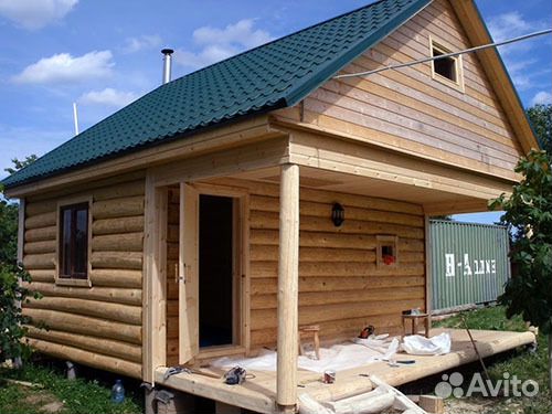 Сруб бани/дома