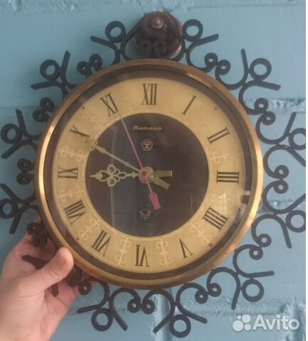 Часы настенные, СССР, винтаж, ретро
