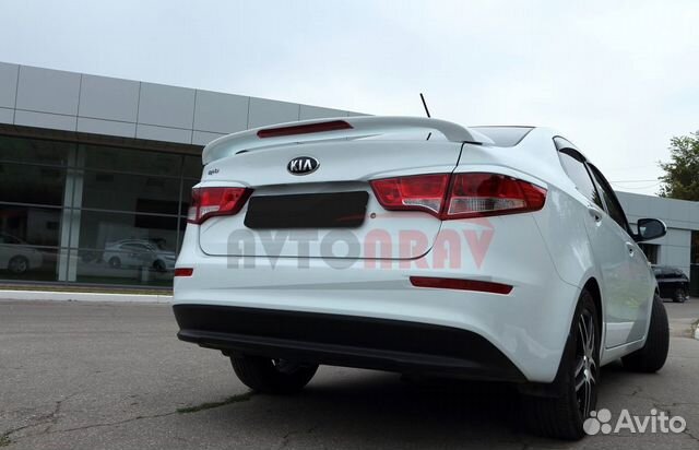 Спойлер со стоп сигналом для Kia Rio 3 седан Спойлер со стоп сигналом для Kia Rio 3 седан