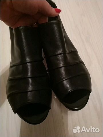 Ботильоны новые, закрытые босоножки, туфли