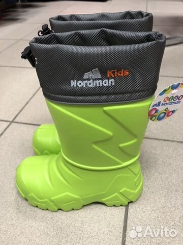 Новые сапоги Nordman Kids с утеплителем съёмным Новые сапоги Nordman Kids с утеплителем съёмным