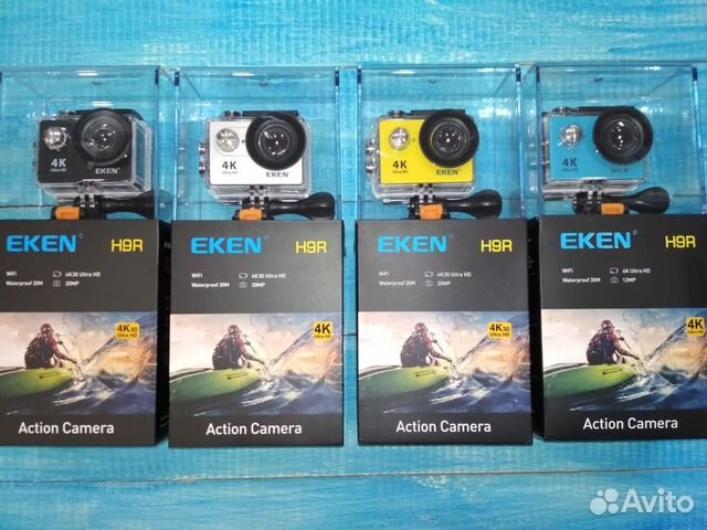 Eken H9R экшн камера с пультом, гарантия, чек