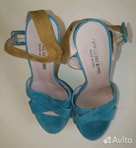 Босоножки Osvaldo Rossi замша (туфли)