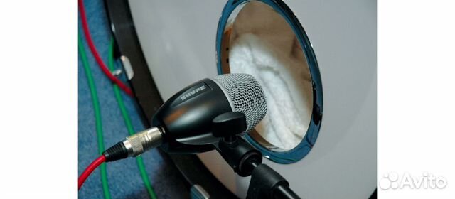 Микрофон shure PG52 для бочки