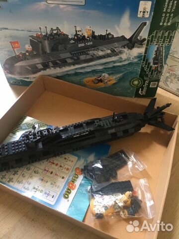 Лего подводная лодка