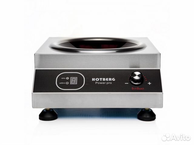 Вок 3.5 и 5 кВт Индукционная плита hotberg WOK Вок 3.5 и 5 кВт Индукционная плита hotberg WOK