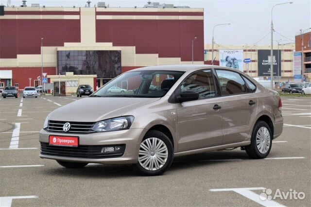 Volkswagen Polo 1.6 AT, 2016, 68 141 км