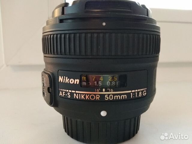 Объектив Nikon AF-S Nikkor 50mm 1:1.8G SWM Aspheri