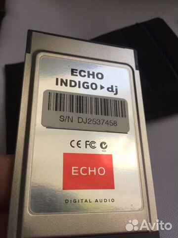 Звуковая карта echo indigo DJ