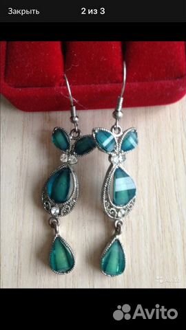 Серьги (5 пар )
