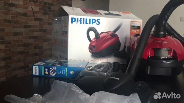 Новый пылесос Philips FC8455 PowerLife, 2000 Вт Новый пылесос Philips FC8455 PowerLife, 2000 Вт