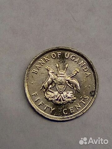50 центов Уганда 1976 год 89051142572 купить 1