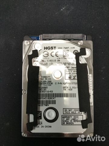 Hitachi 500gb 7200rpm