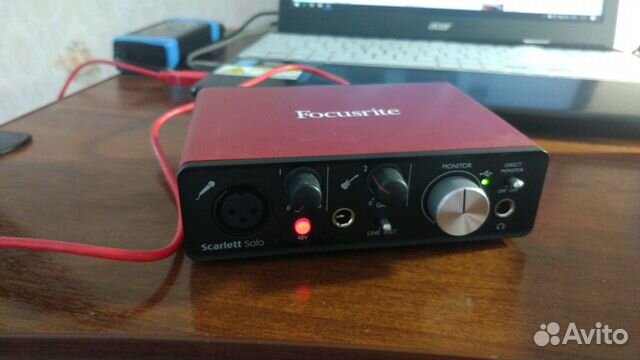 Звуковая карта Focusrite Scarlett Solo (2nd gen)