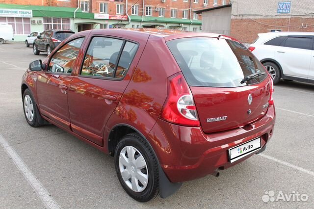 Renault Sandero 1.6 AT, 2012, 103 000 км