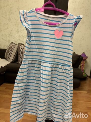 Платье для девочки H&M, 5-6 лет