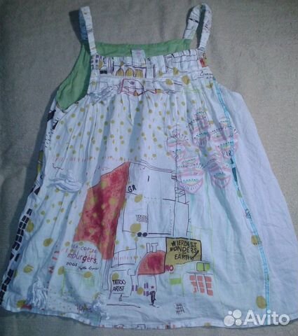 Летнее платье sizs 13-14 100cotton Летнее платье sizs 13-14 100cotton