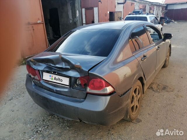 Honda Civic 1.8 МТ, 2010, битый, 293 000 км