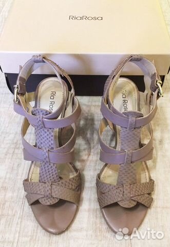 Босоножки RiaRosa и сабо на танкетке, размер 38