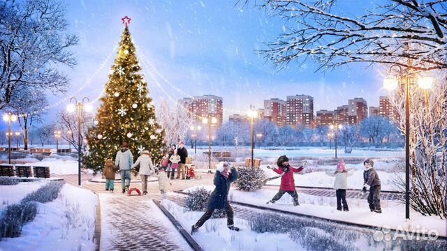 1-к квартира, 31.6 м², 12/17 эт.