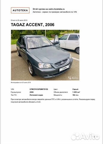 Hyundai Accent 1.5 МТ, 2006, 190 126 км