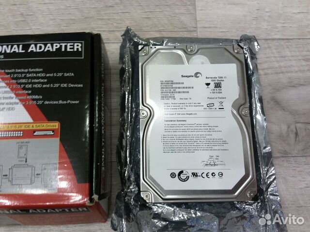 Жесткий диск Seagate 1500 Гб 3.5