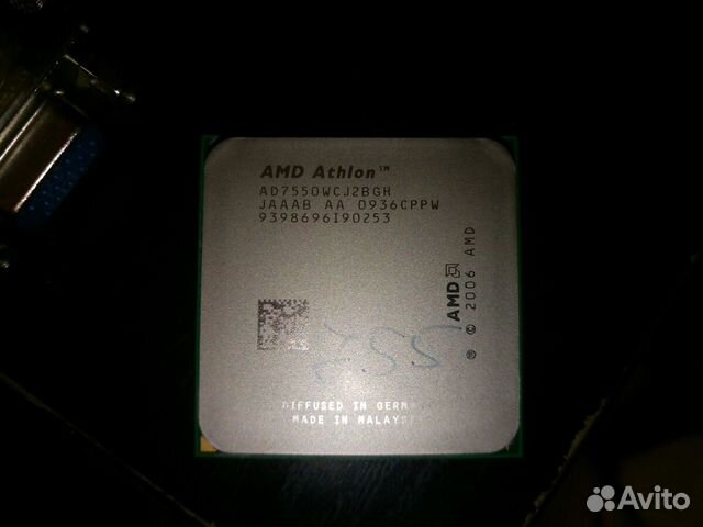 Процессор Athlon 755