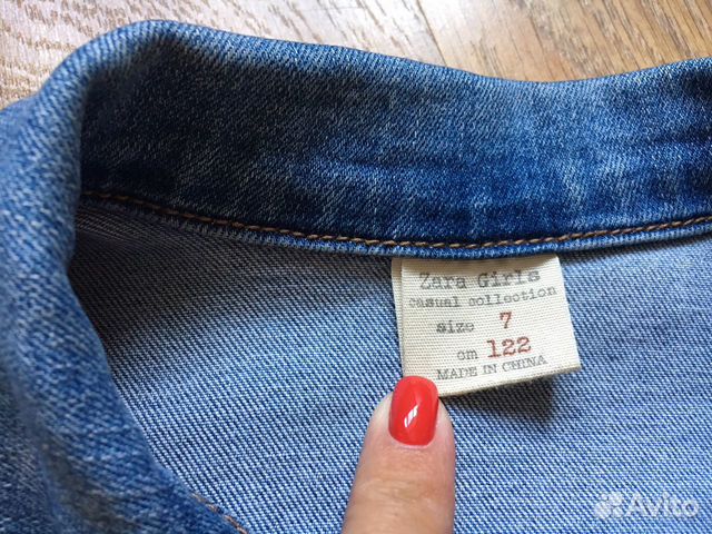 Куртка джинсовая zara Куртка джинсовая zara