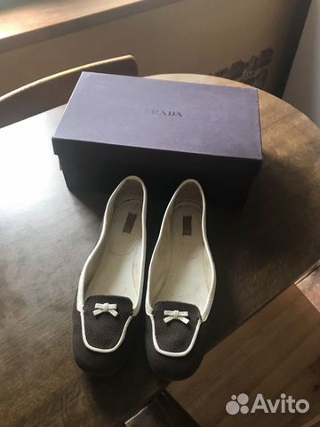 Балетки (туфли/лоферы) prada оригинал Балетки (туфли/лоферы) prada оригинал