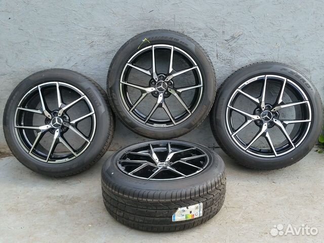 Комплект колес на Mercedes E-Class R19 Комплект колес на Mercedes E-Class R19