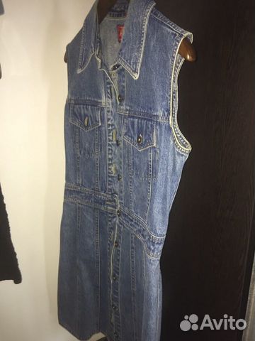 Джинсовый сарафан