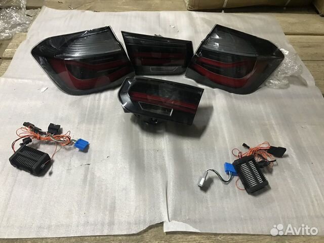 BMW 3 F30 фонари рестайлинг LED m performance