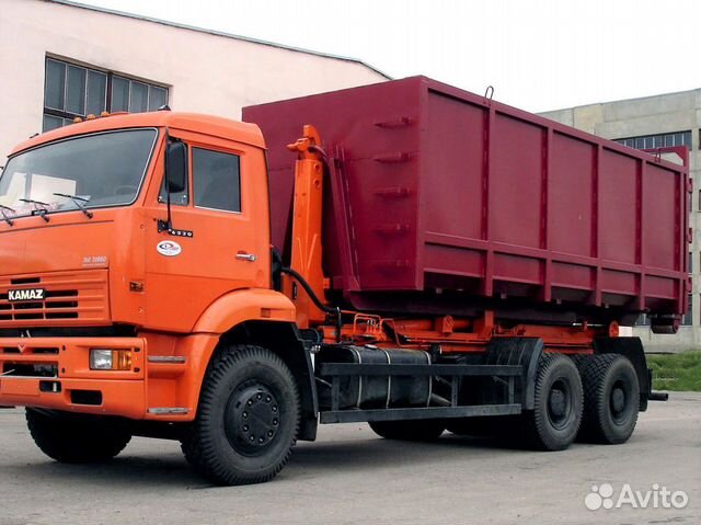 Вывоз мусора контейнер 20 м3