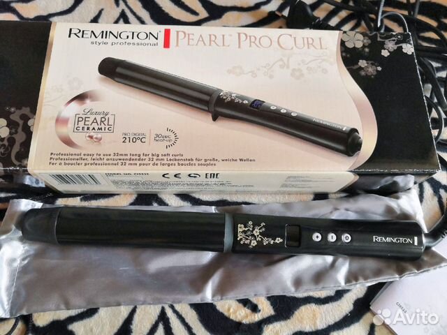 Щипцы для завивки remington CI9532 pearl PRO curl