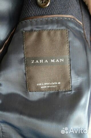 Zara пальто мужское
