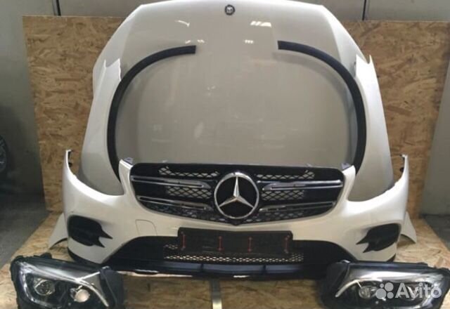GLC X253 W253 комплект передка белого цвета GLC X253 W253 комплект передка белого цвета
