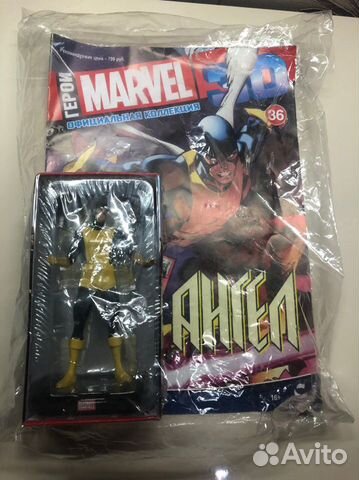 Журнал Герои Marvel 3D №36 Ангел Журнал Герои Marvel 3D №36 Ангел