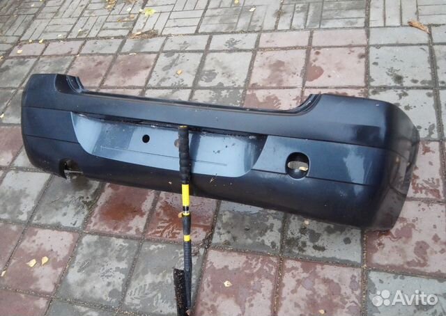 Renault logan Рено Логан задний бампер 8200766235